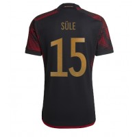Tyskland Niklas Sule #15 Udebanetrøje VM 2022 Kortærmet
